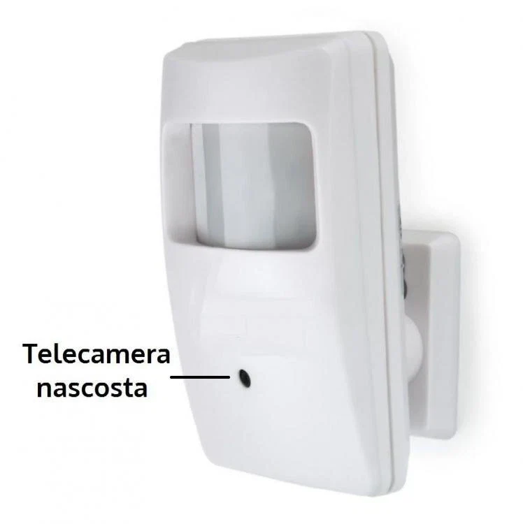 Telecamera Nascosta Interno Sensore Di Movimento 3,6mm Antifurto Ahd Videocamera