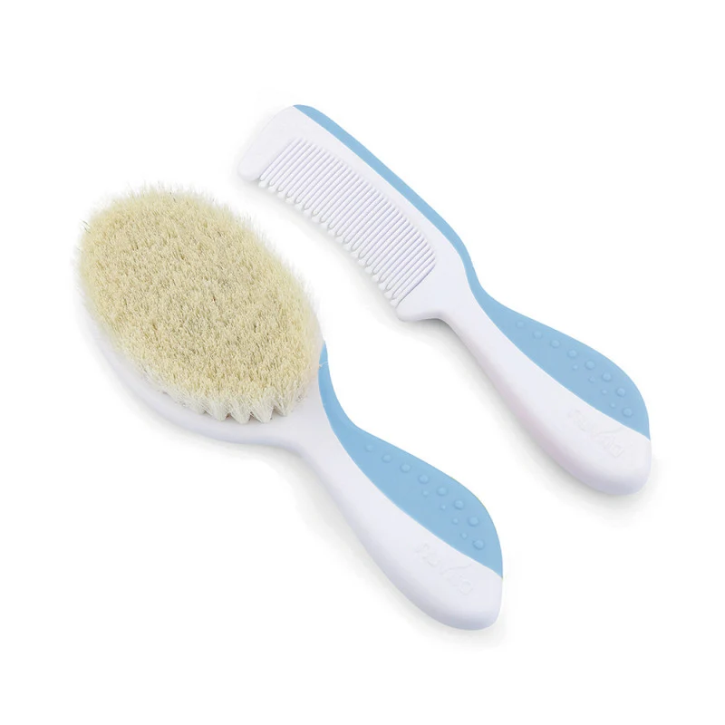 Set Cura Capelli Neonato - Azzurro
