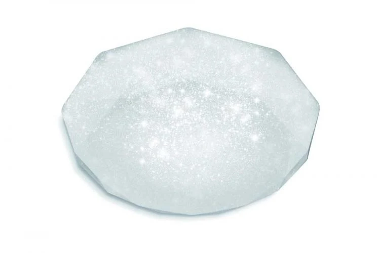 Plafoniera Led 10W Forma Diamante Effetto Cielo Stellato Brillantini Lampadario