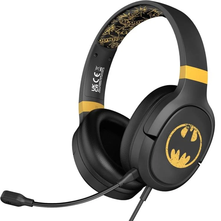 Otl Cuffie Batman Pro G1 Wired Per Nintendo Switch Smartphone Ps4 Ps5 Tablet Pc