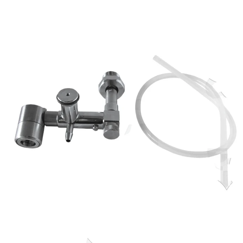 CAPPUCCINATORE INOX ORIZZONTALE SFERA LUNGA E DADO MASCHIO - CN23K2600