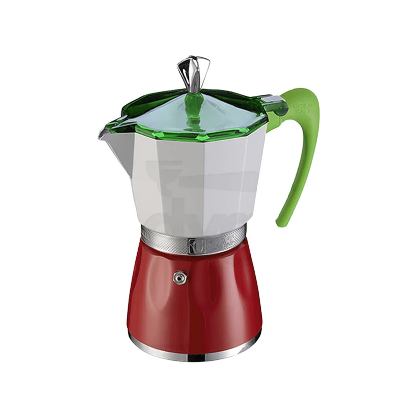 CAFFETTIERA- MOKA MOD. TRICOLORE 6TZ - CN23K2592