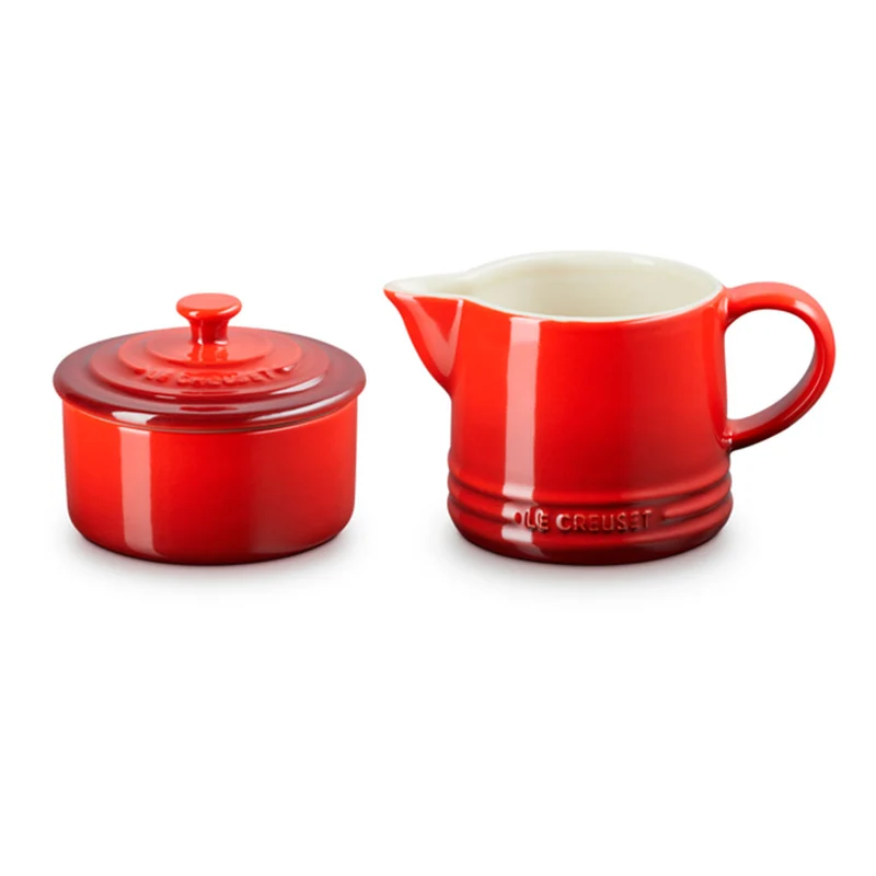 Set de lechera y azucarero Le Creuset