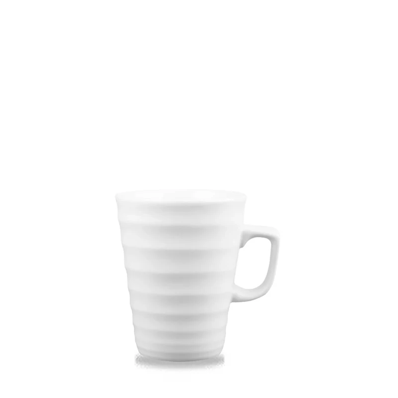 Latte Ripple White Latte Becher 44cl H11cm, D10.5cm