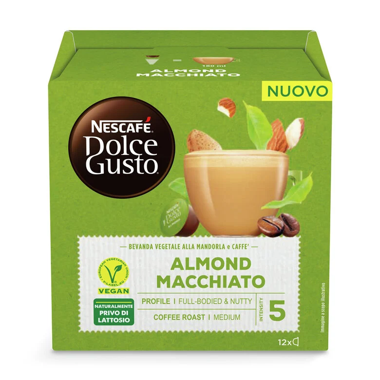 Nescafé Dolce Gusto Almond Macchiato Capsule caffè 12 pz