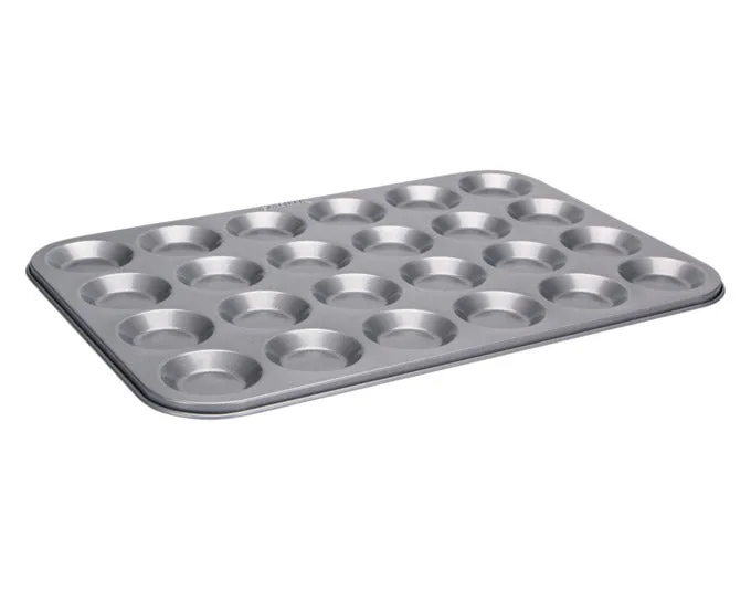 STÄDTER Backblech Florentiner 38x26 cm 24er silber We love Baking