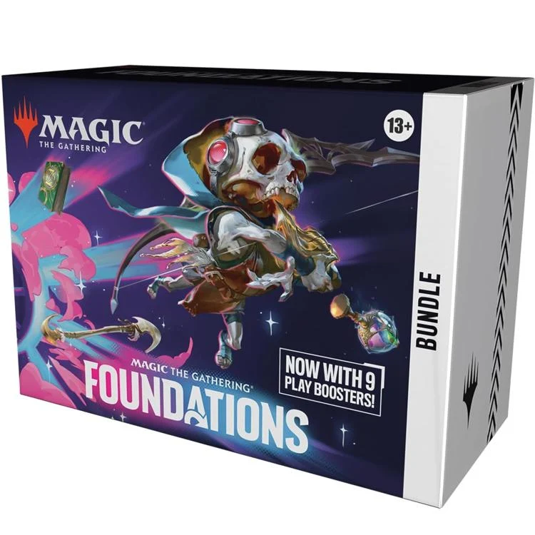 Magic: The Gathering - Foundations (Bundle) With 9 Play Booster Card Game - Eng