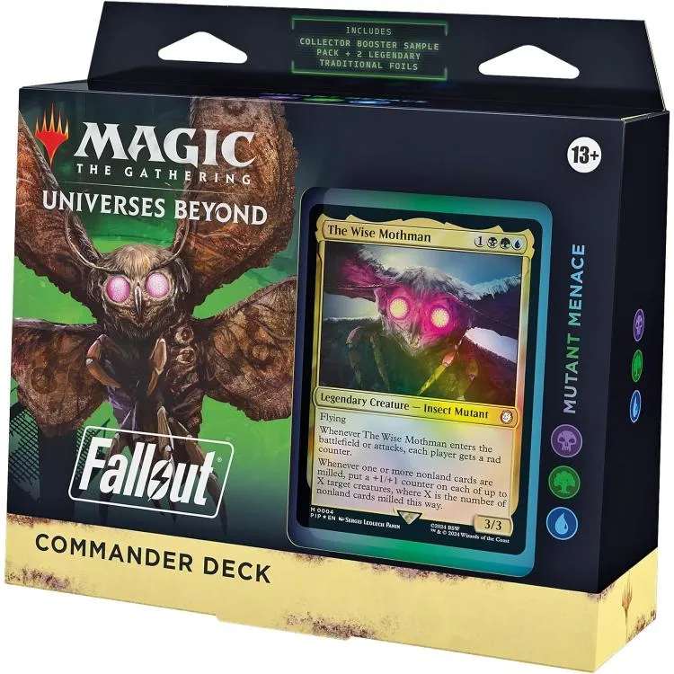 Magic The Gathering: Univers Beyond "Fallout" Commander Deck (Mutant Menace) Eng