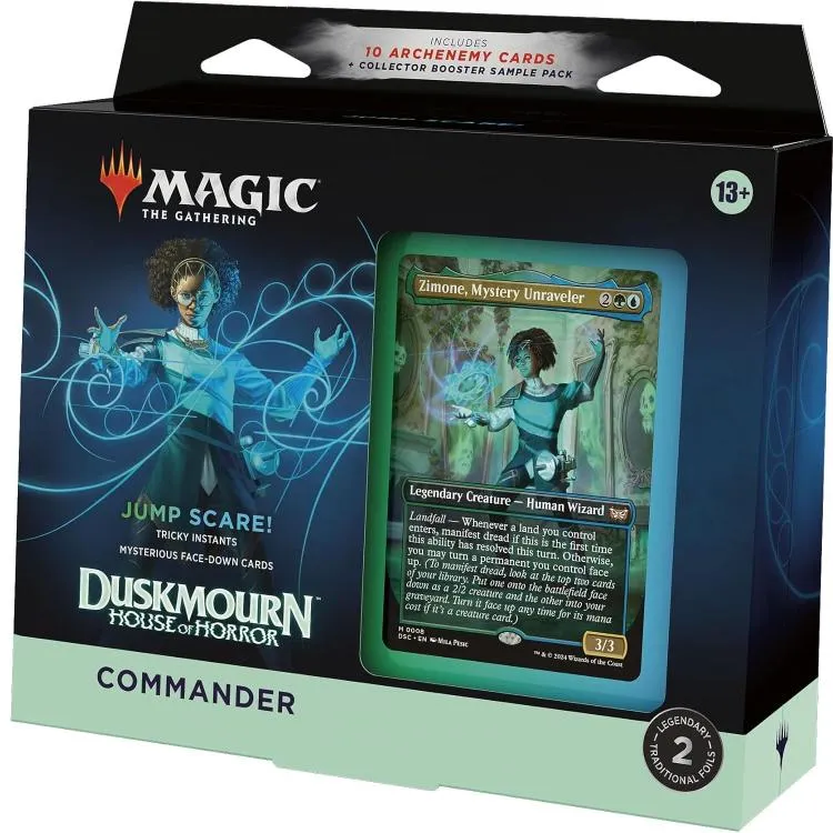 Magic The Gathering: Duskmourn House Of Horror - Commander Deck (Jump Scare) Eng