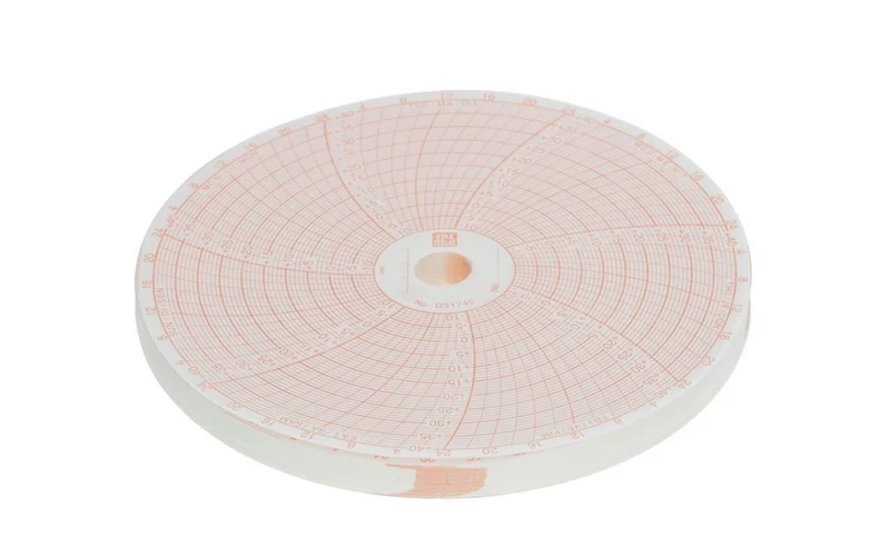 DISCHETTO SETTIMANALE JRI D3174 Range -10°..+40°C ø 125 mm - 100 PZ