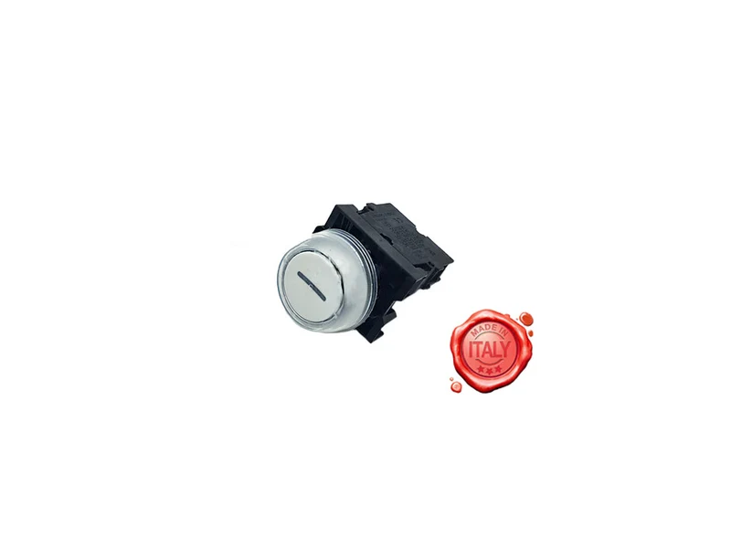 Tritacarne - pulsante Tondo Bianco Luminoso completo Eaton per TC Minerva