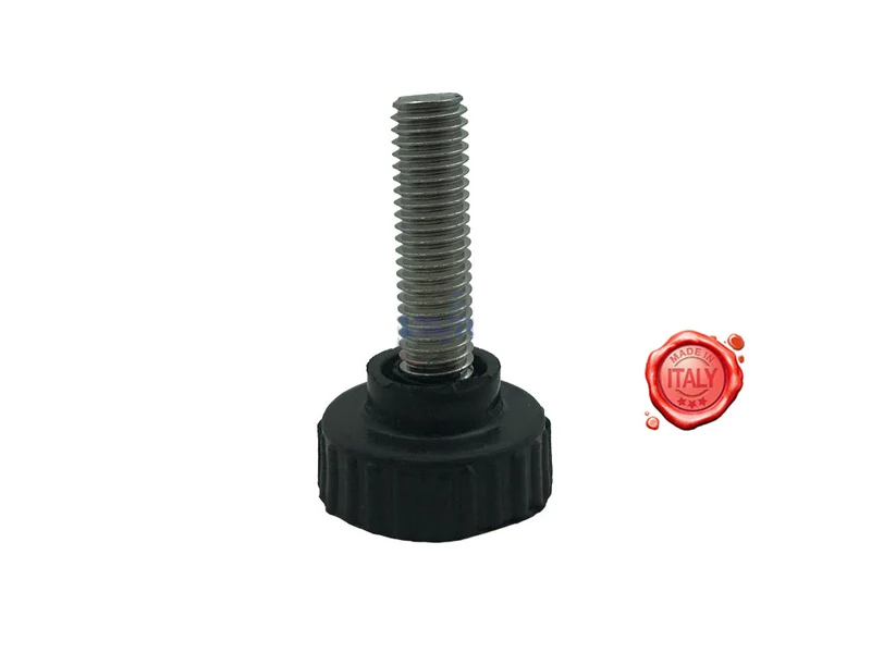 Bilancia - piedino 8MA inox base diam.25MM