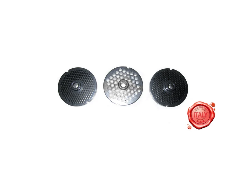 Tritacarne - piastra inox 32 fori 6 H.13 Saldobrasato 3 Tacche