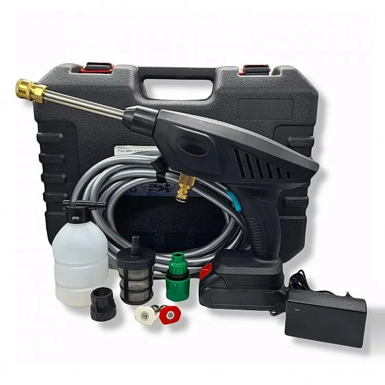 Idropulitrice A Batteria 21V | Alta Pressione Portatile Senza Fili Lavaggio Auto