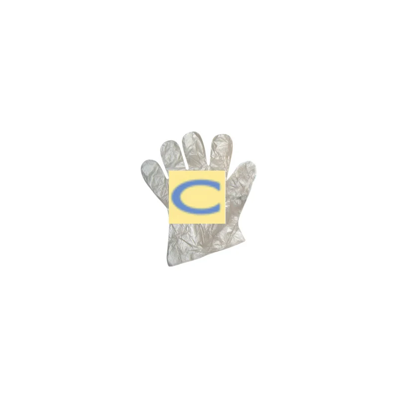 Covid-19 - guanti monouso hdpe confezione 100 PZ.