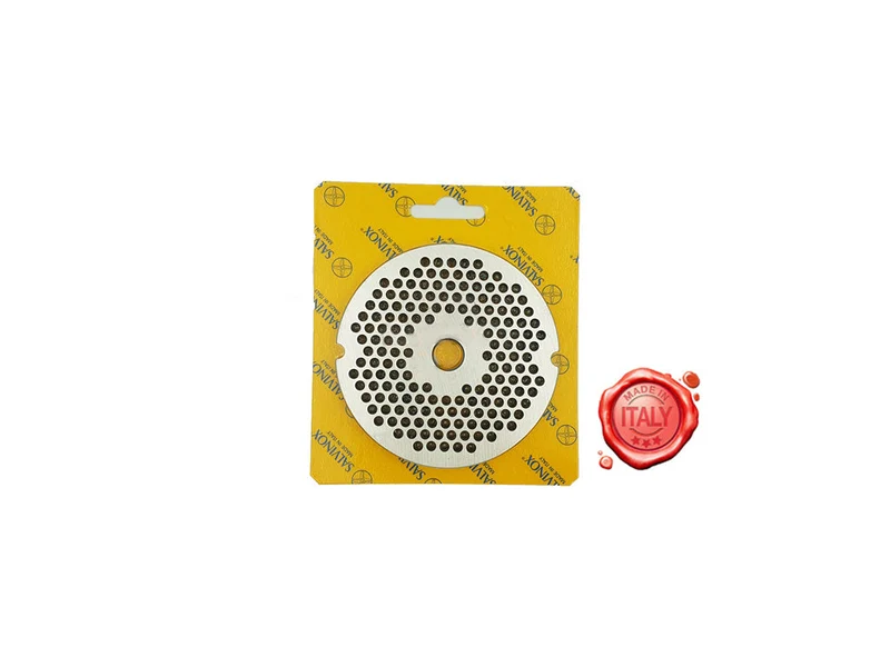 Tritacarne - piastra inox 32 Diam.fori 8MM senza Mozzo