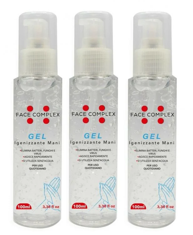 Gel Igienizzante Mani Anti-Germi Tipo Amuchina Antibatterico Batteri 100Ml