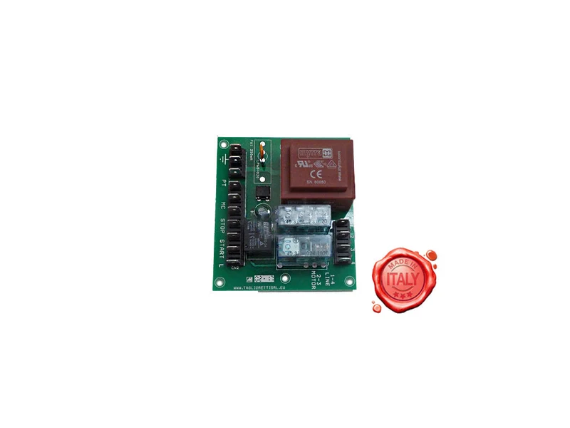 Tritacarne - scheda bassa tensione 230v mod. Tgfm02 per grattugia/tritacarne fama mod.12/22