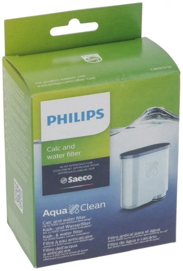 FILTRO ACQUA E ANTICALCARE AQUACLEAN Macchina SAECO Macchina caffè INCANTO NEW, INTELIA