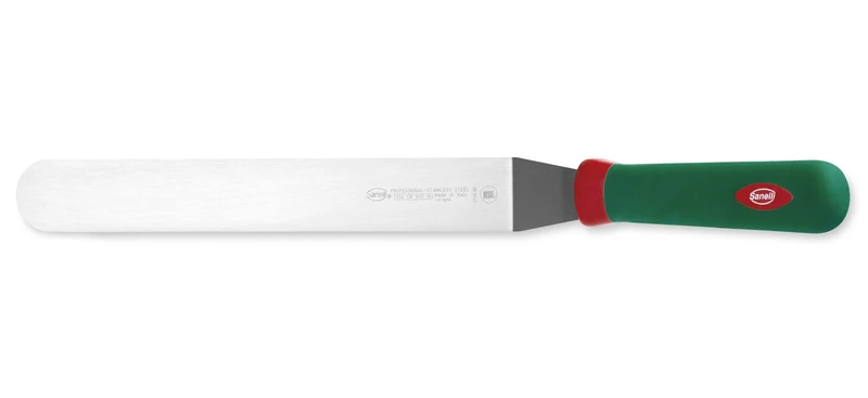 SPATOLA CUOCO PIEGATA CM.30 PREMANA PER SALSA PASTICCERIA FARCIRE SANELLI Made in Italy