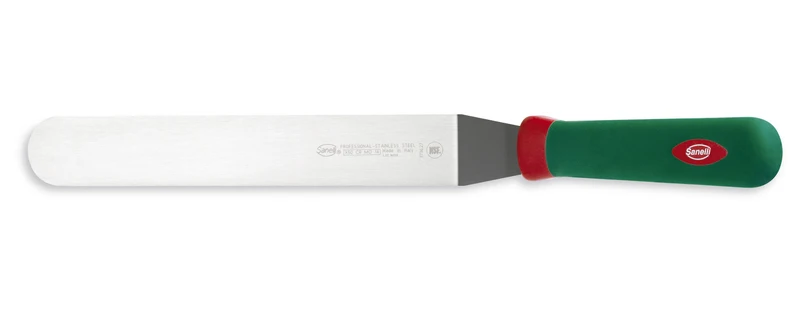 SPATOLA CUOCO PIEGATA CM.27 PREMANA PER SALSA PASTICCERIA FARCIRE SANELLI Made in Italy