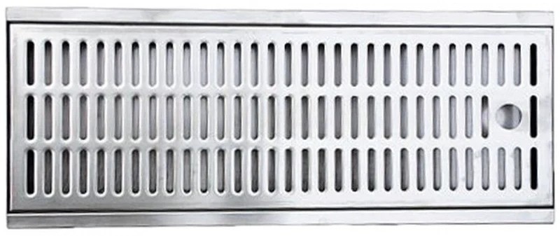 bacinella raccogliagocce L 300mm lar. 200mm H 27mm acciaio inox