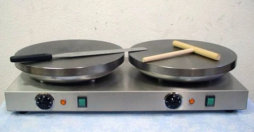 Macchina a Gas per Crepes Mod. S400-G per produzione crepes made in Italy