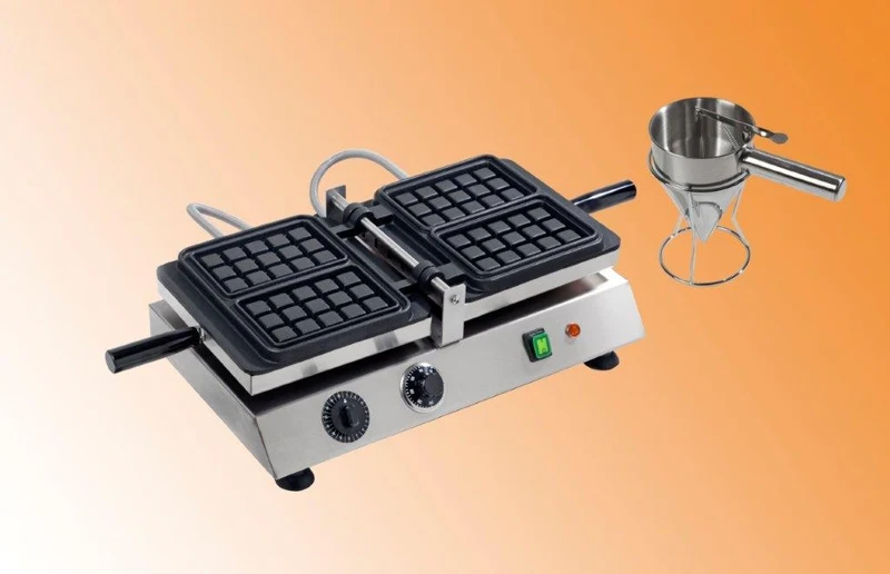 Macchina Waffel Bruxelles per produzione waffles made in Italy