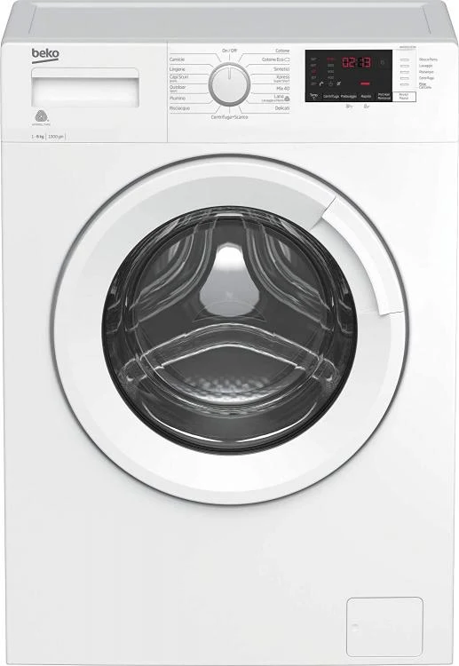 BEKO LAVATRICE 6KG BASIC CLASSE A+++ 1000GIRI LIBERA INSTALLAZIONE WUX61032W