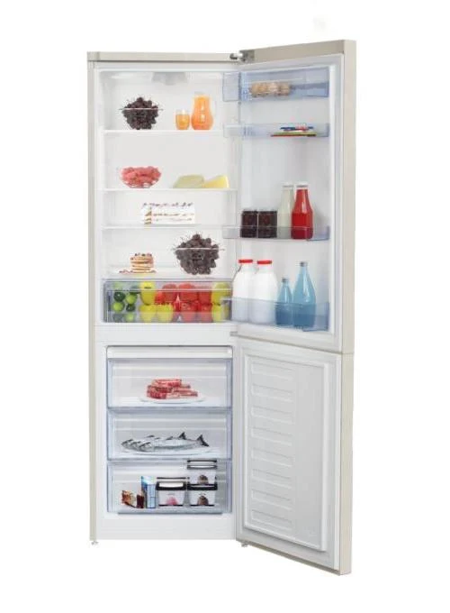 BEKO FRIGO COMBINATO STATICO 330LT A+ SABBIA FRIGORIFERO RCSA330K30BN FREEZER