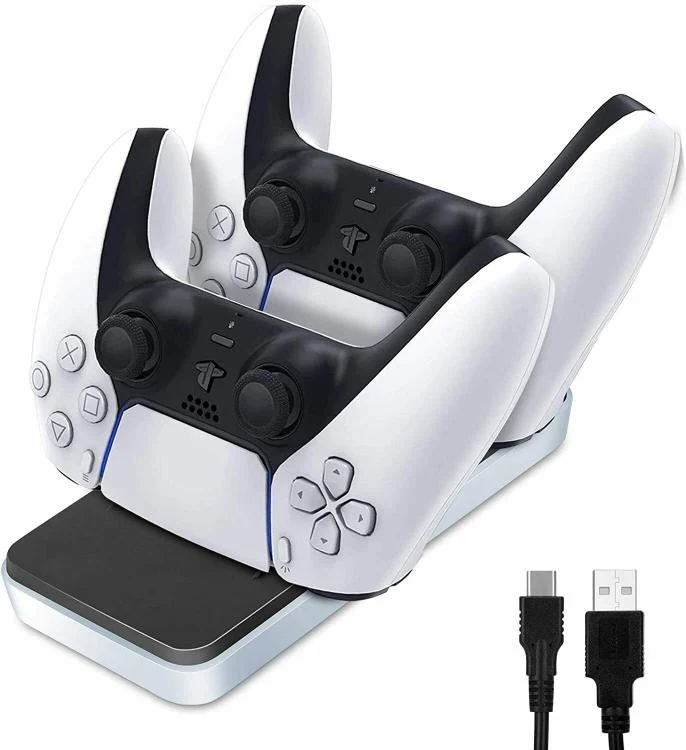 BASE DI RICARICA DOCKSTATION CAVO TYPE-C CARICA BATTERIE CONTROLLER JOYSTICK PS5