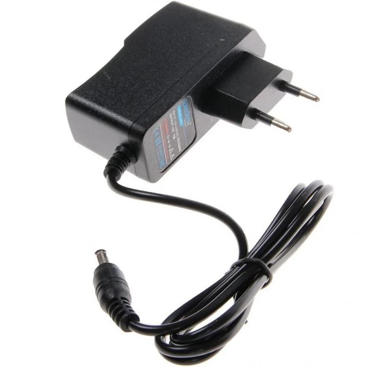 ALIMENTATORE STABILIZZATO 12V 1A TRASFORMATORE SPINA 220V TELECAMERA STRISCE LED