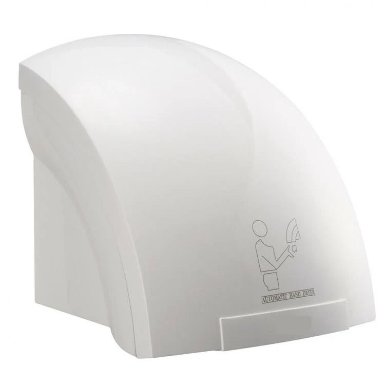 Asciugamani Elettrico Automatico Aria Calda Fotocellula a Muro Parete Hotel 2000w