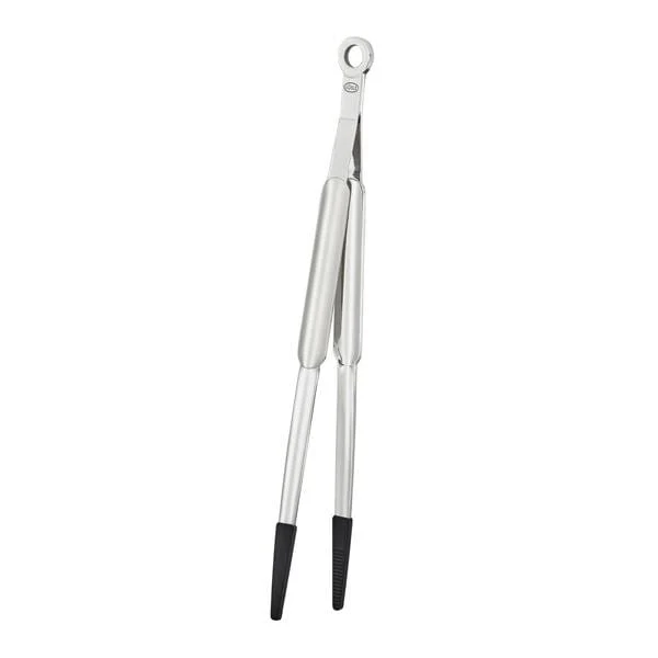 Pinzas de acero inox. con punta de silicona 32cm Rösle