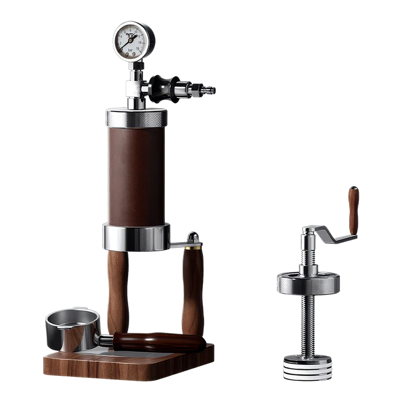 Aleman Nomad Hybrid Macchina da Caffè Espresso Portatile | Manovella e Pneumatica 2-in-1