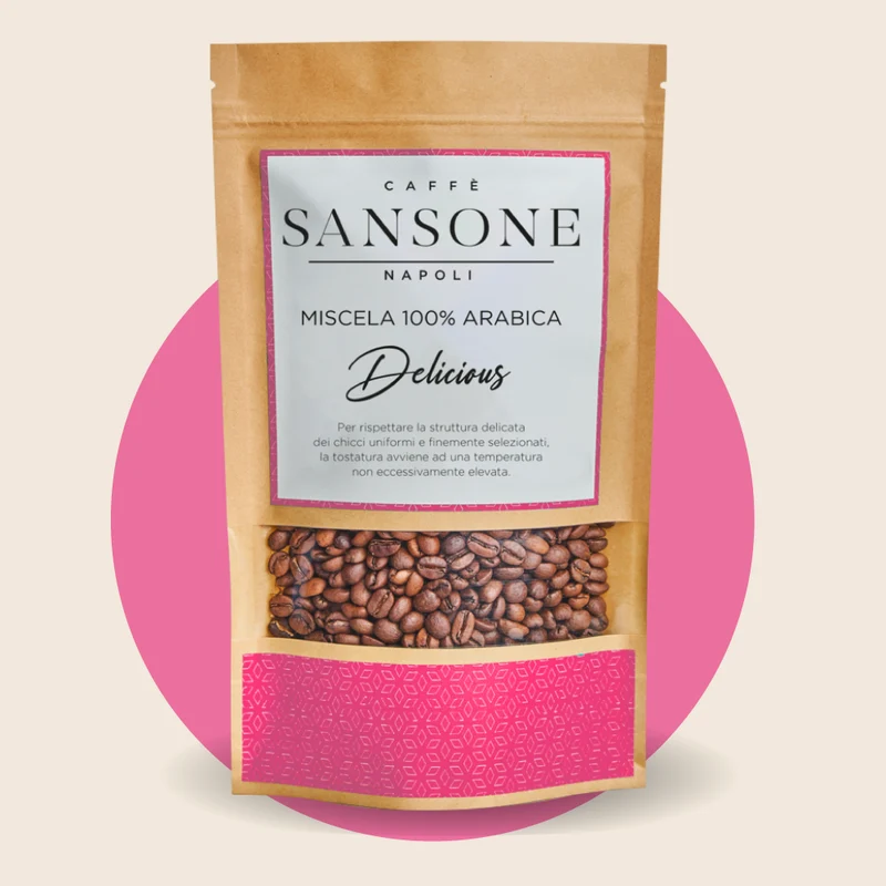 Miscela 100% arabica Delicious