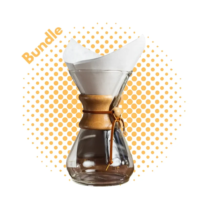 Chemex 6 TAZZE + 100 Filtri