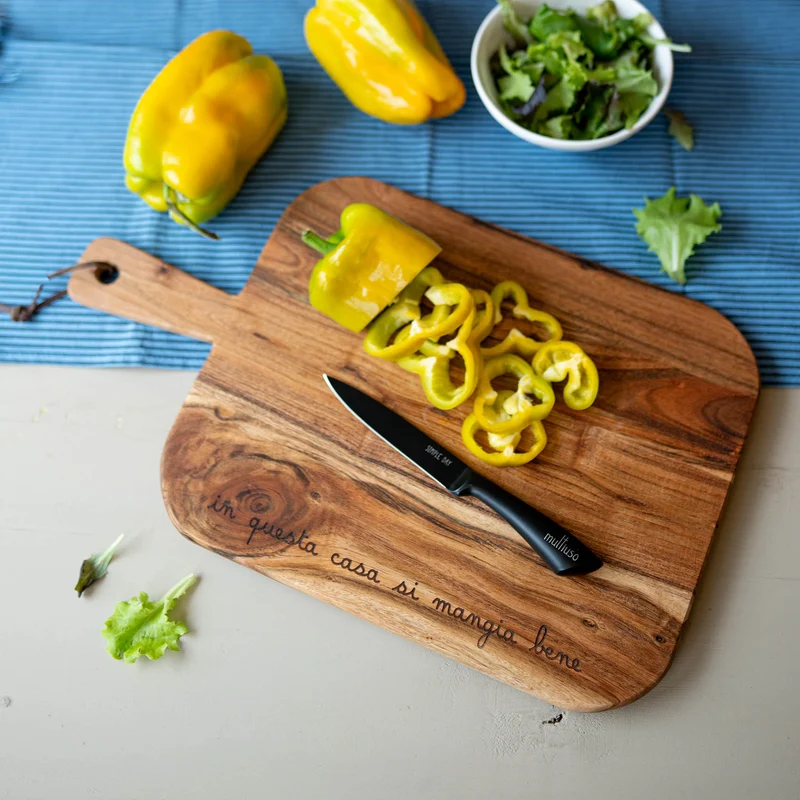 Tagliere In questa casa si mangia bene