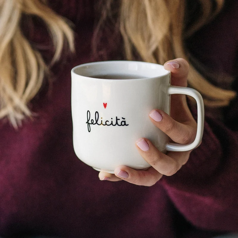 Mug bianca Felicità