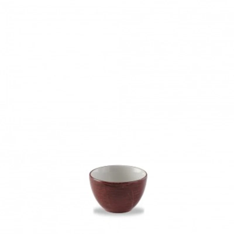 Stonecast Patina Red Rust Zuckerschale 22.7cl 9.8cm H6.2cm