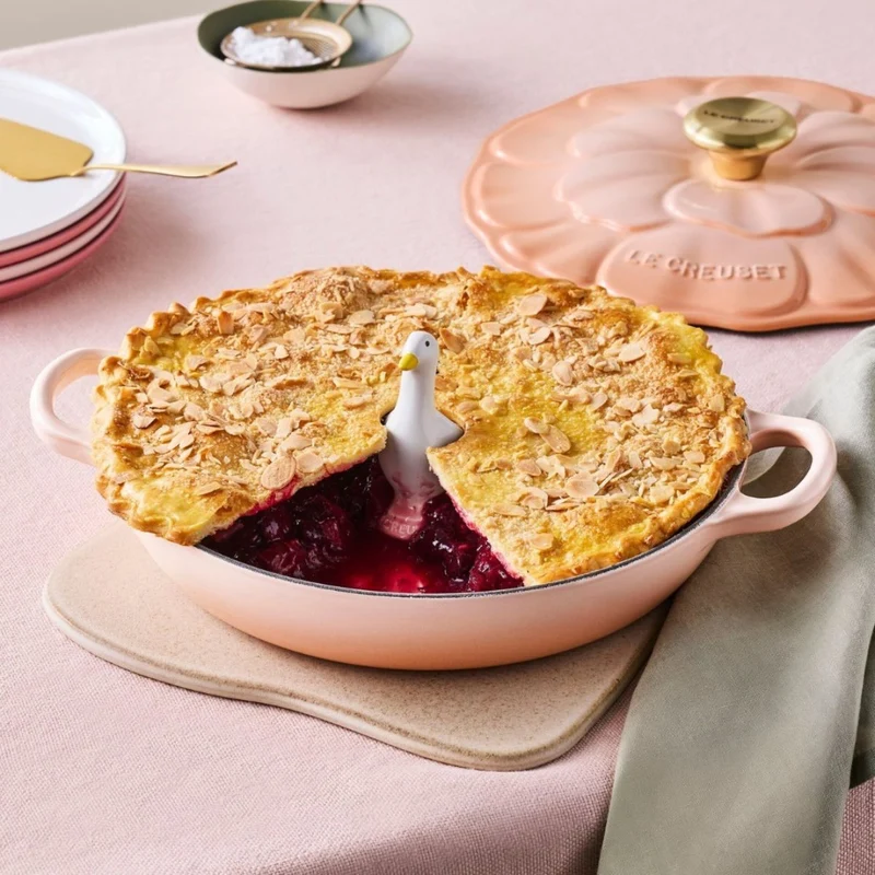 Aireador cerámico para tartas (tipo chimenea) Pato Le Creuset