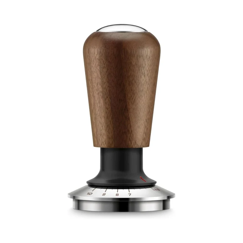Prensador autonivelante de café con mango de madera Sage