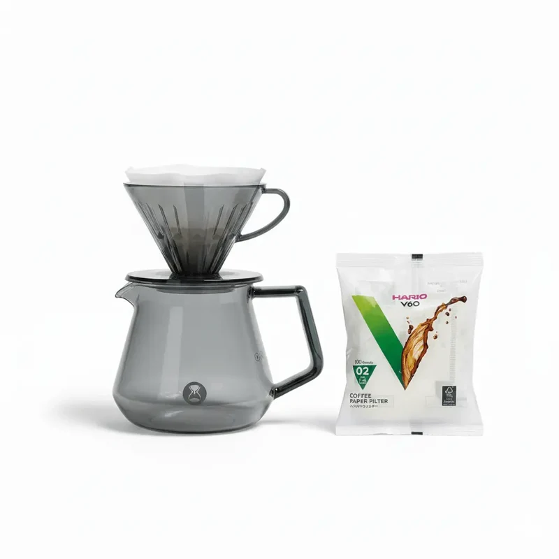 Set per preparare caffè Timemore V60 per 2-4 tazze
