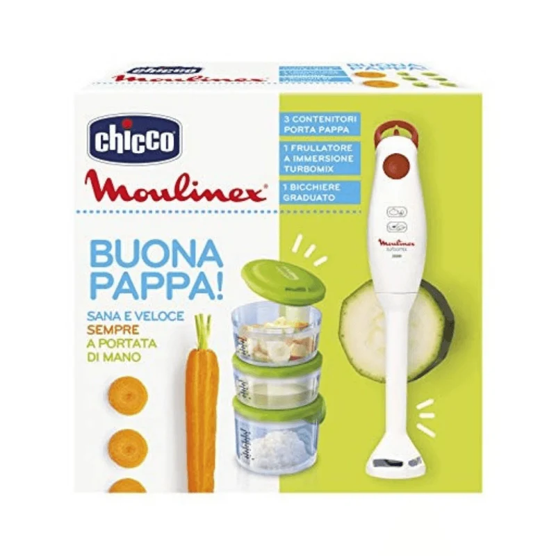 Chicco - Moulinex Buona Pappa Kit Svezzamento