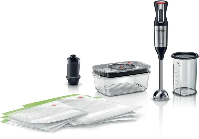 Bosch MSM6S20B Sbattitore manuale 750 W Nero, Argento