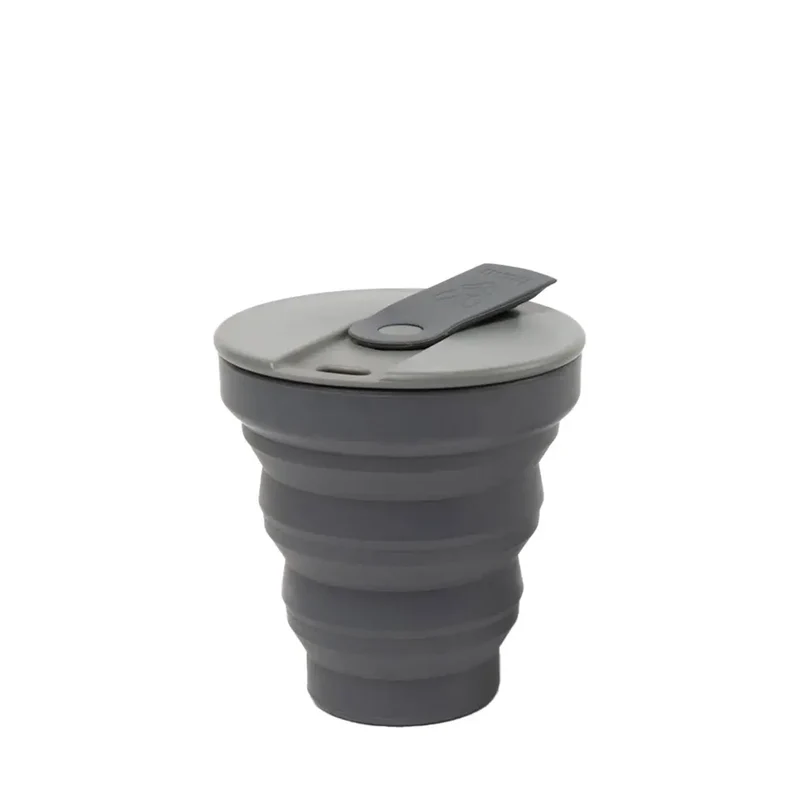 Tazza riutilizzabile/pieghevole 12oz, carbone