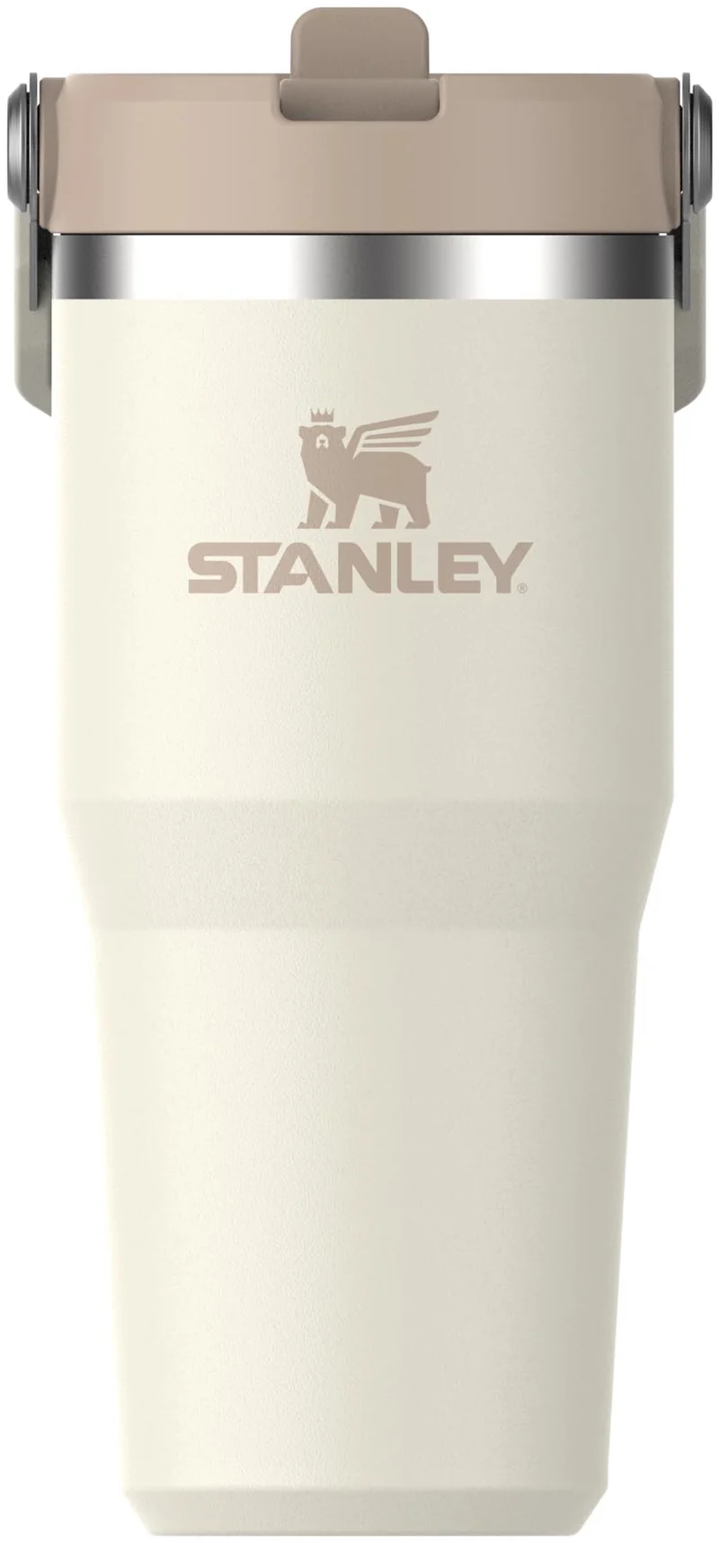 IceFlow Flip Straw Becher 0.41l cream
