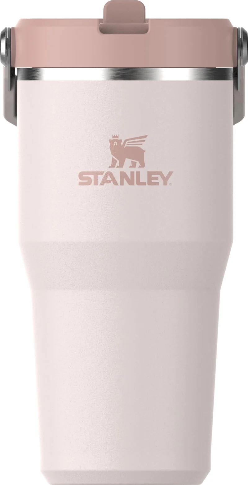 IceFlow Flip Straw Becher 0.6l rose quartz