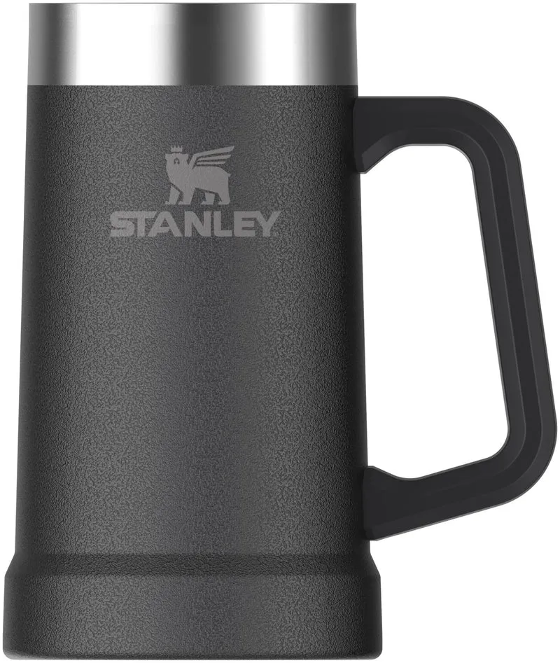 Stay Chill Stein Bierkrug 0.7l hammertone black