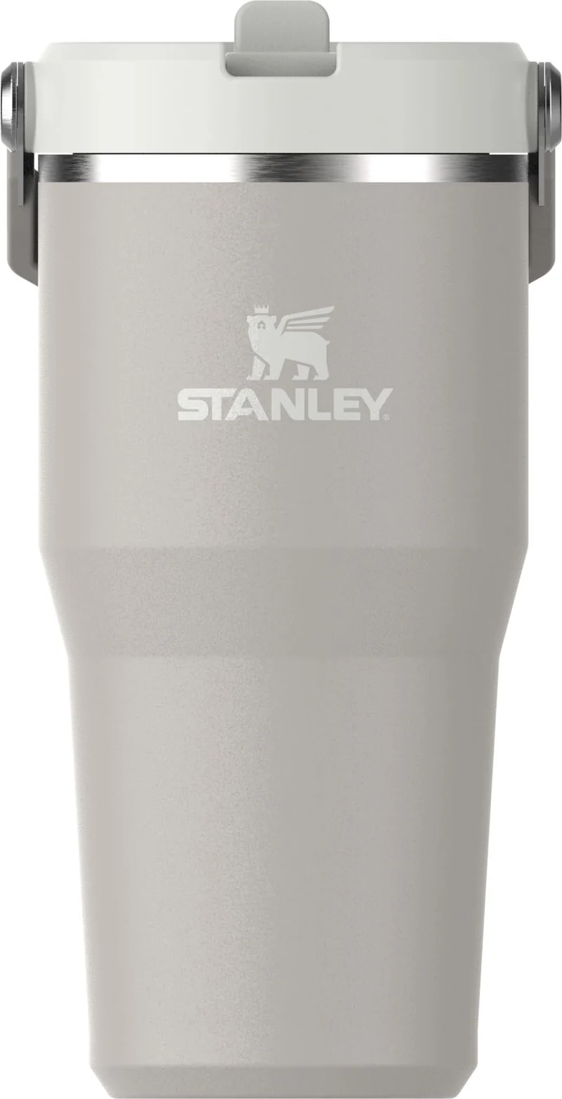 IceFlow Flip Straw Becher 0.6l ash